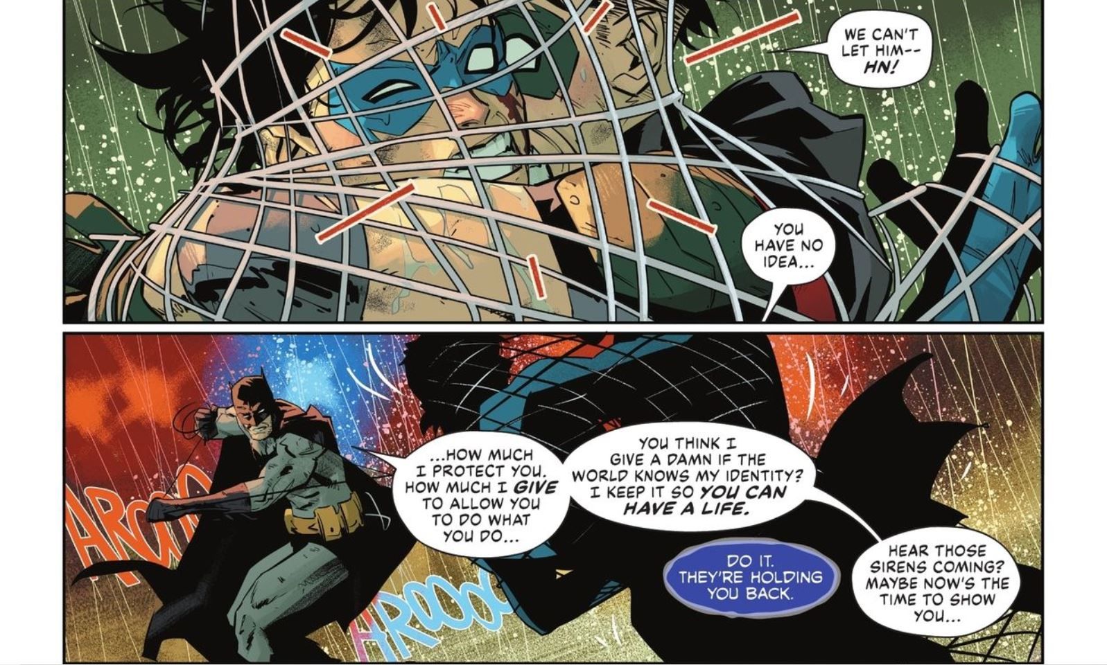 Batman on His Secret Identity DC
