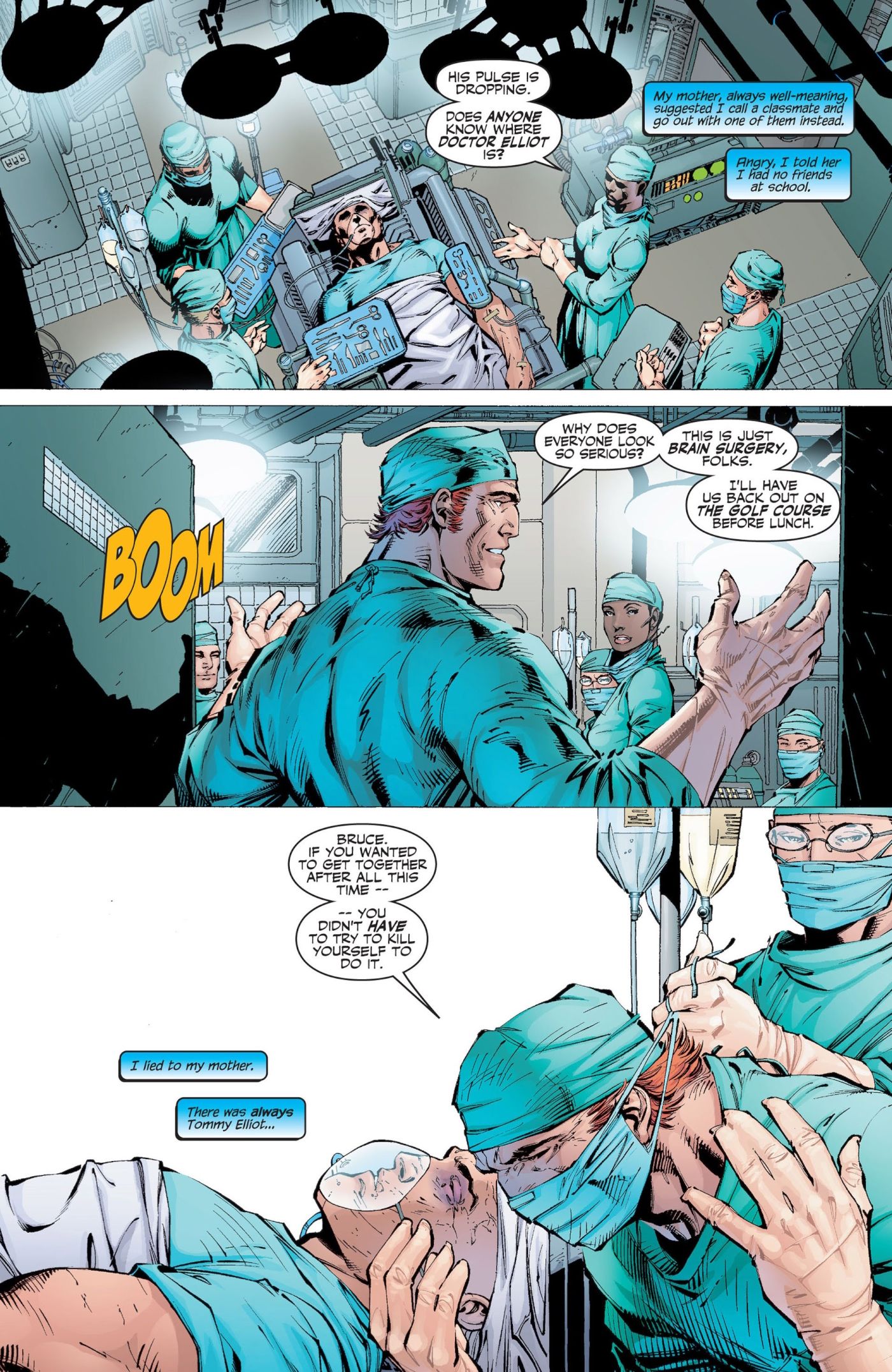 Batman’s Brain Injury