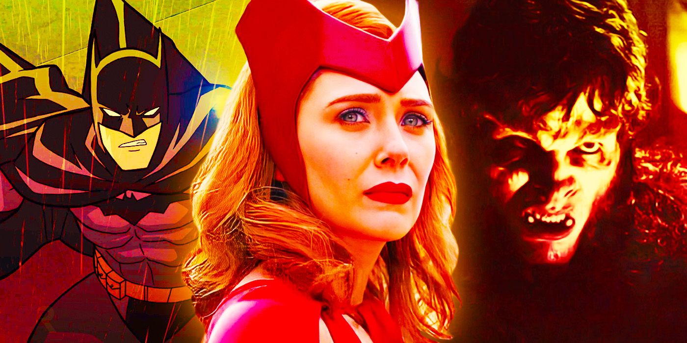 Batman Scarlet Witch and Werewolf by Night
