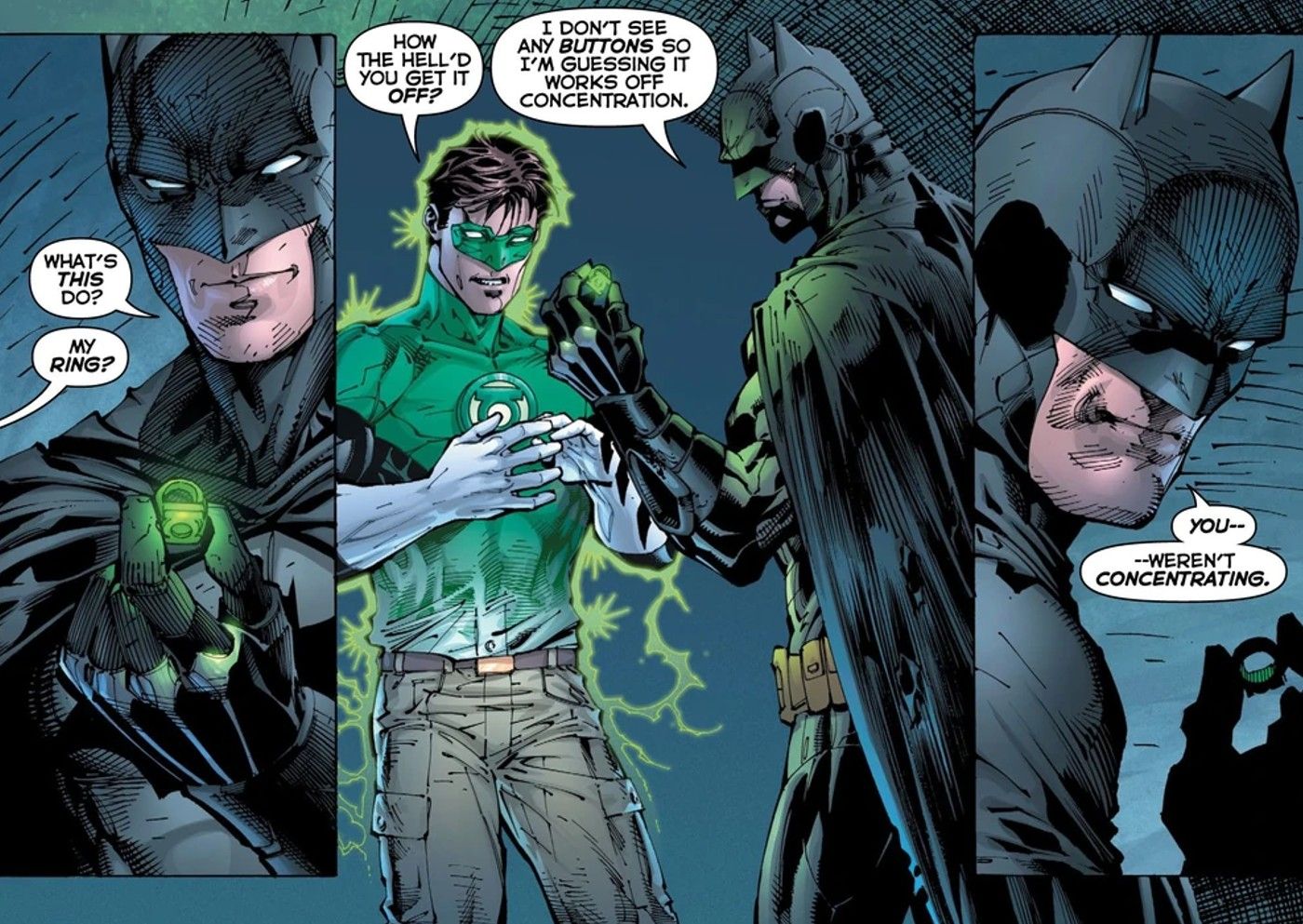 batman steals green lantern&rsquo;s ring