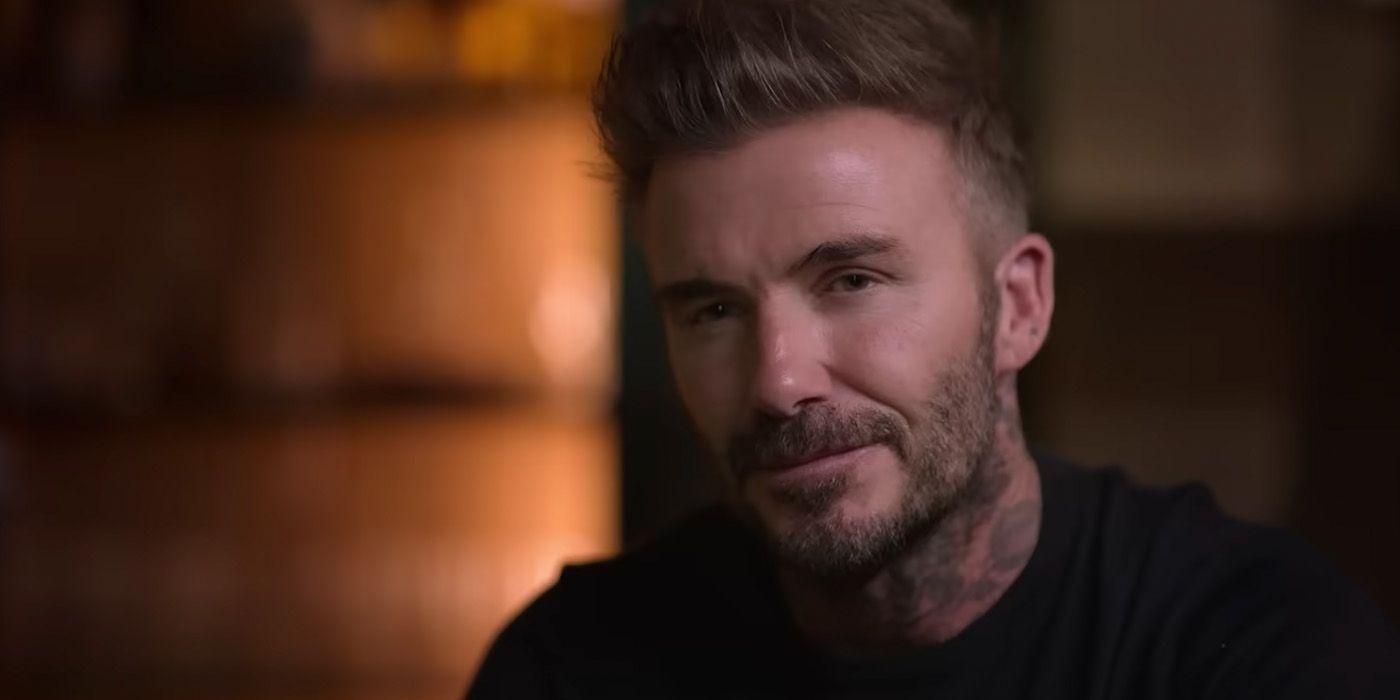 David Beckham in the Beckham Netflix docuseries