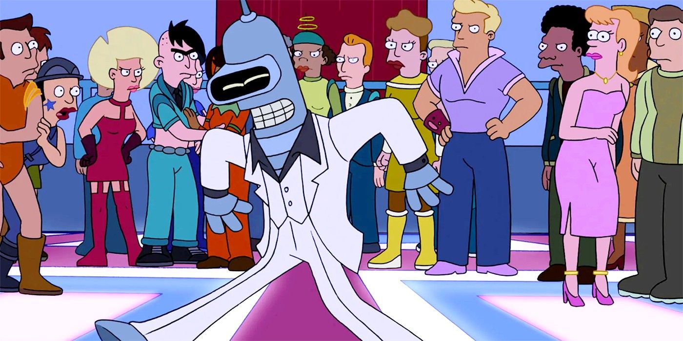 Bender dançando em Futurama