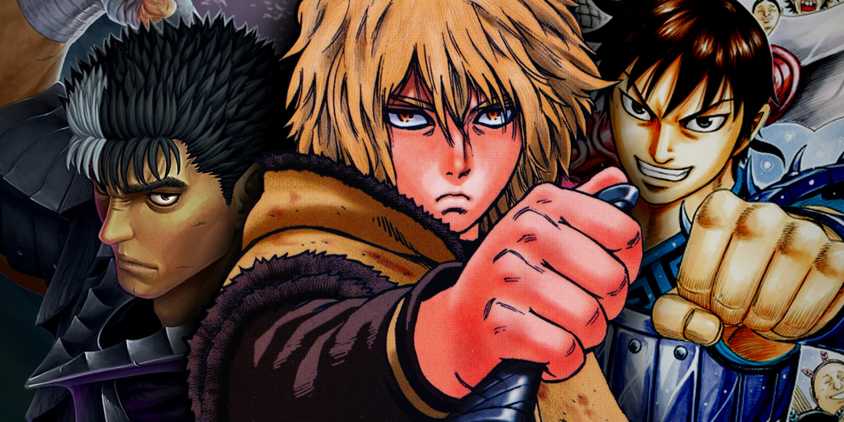 Best Seinen Manga Berserk Vinland Saga and Kingdom