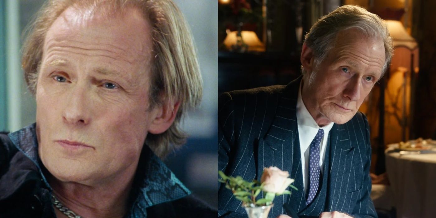 Bill Nighy as Billy Mack and Rodney Williams in Living.