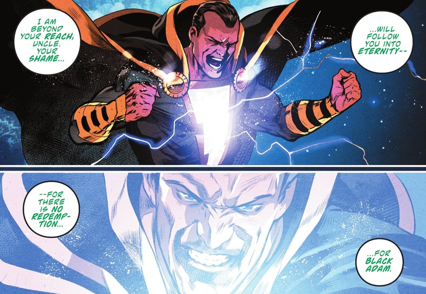 BLACK ADAM NO REDEMPTION