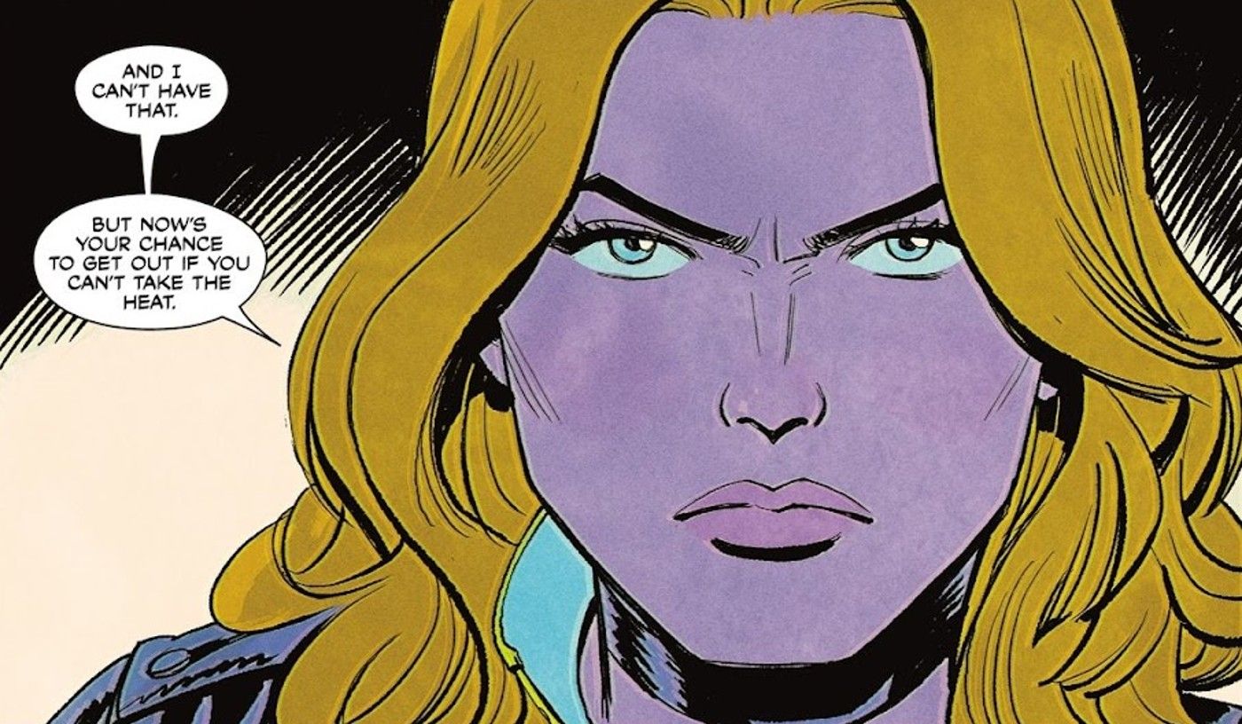 Black Canary Close-Up from Birds of Prey