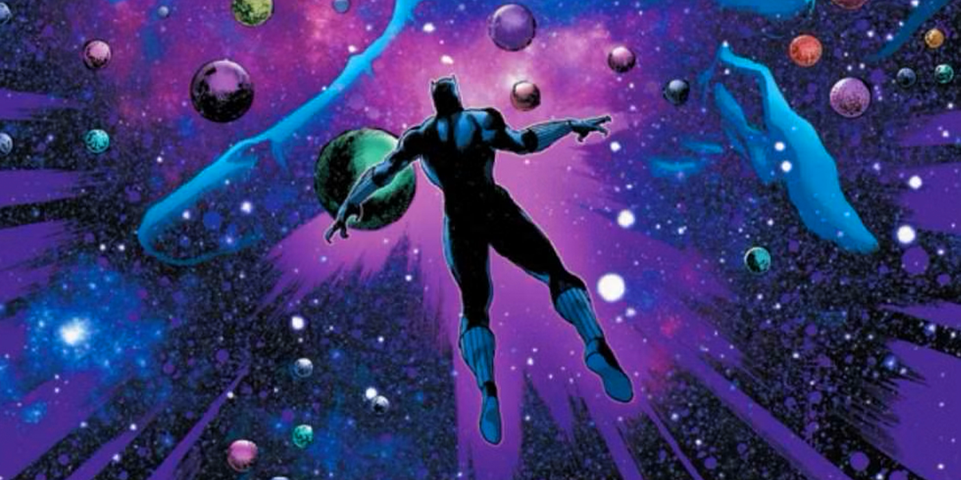 Black Panther becoming the Herald of Eternity in Marvel Comics