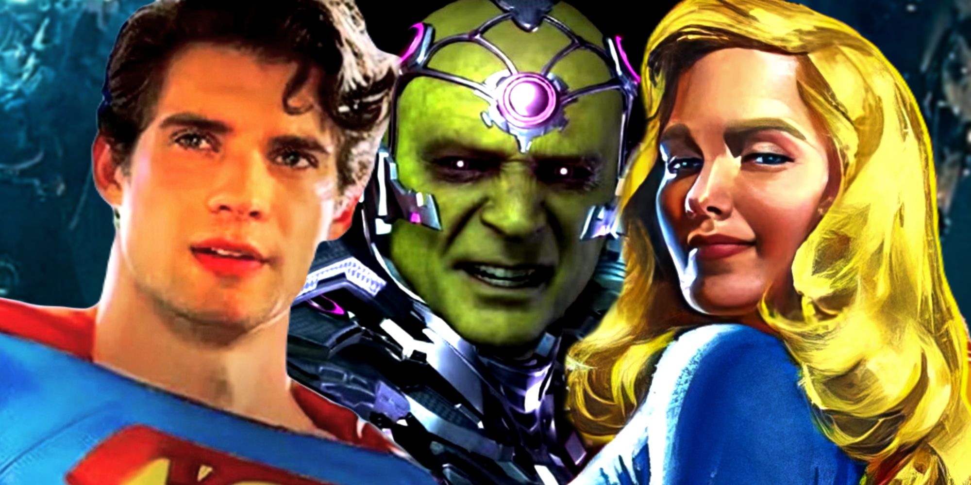 Brainiac vs Superman and Supergirl in The DCU