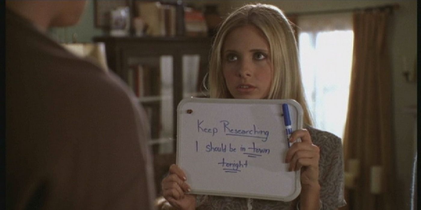 Buffy the Vampire Slayer Hush episode