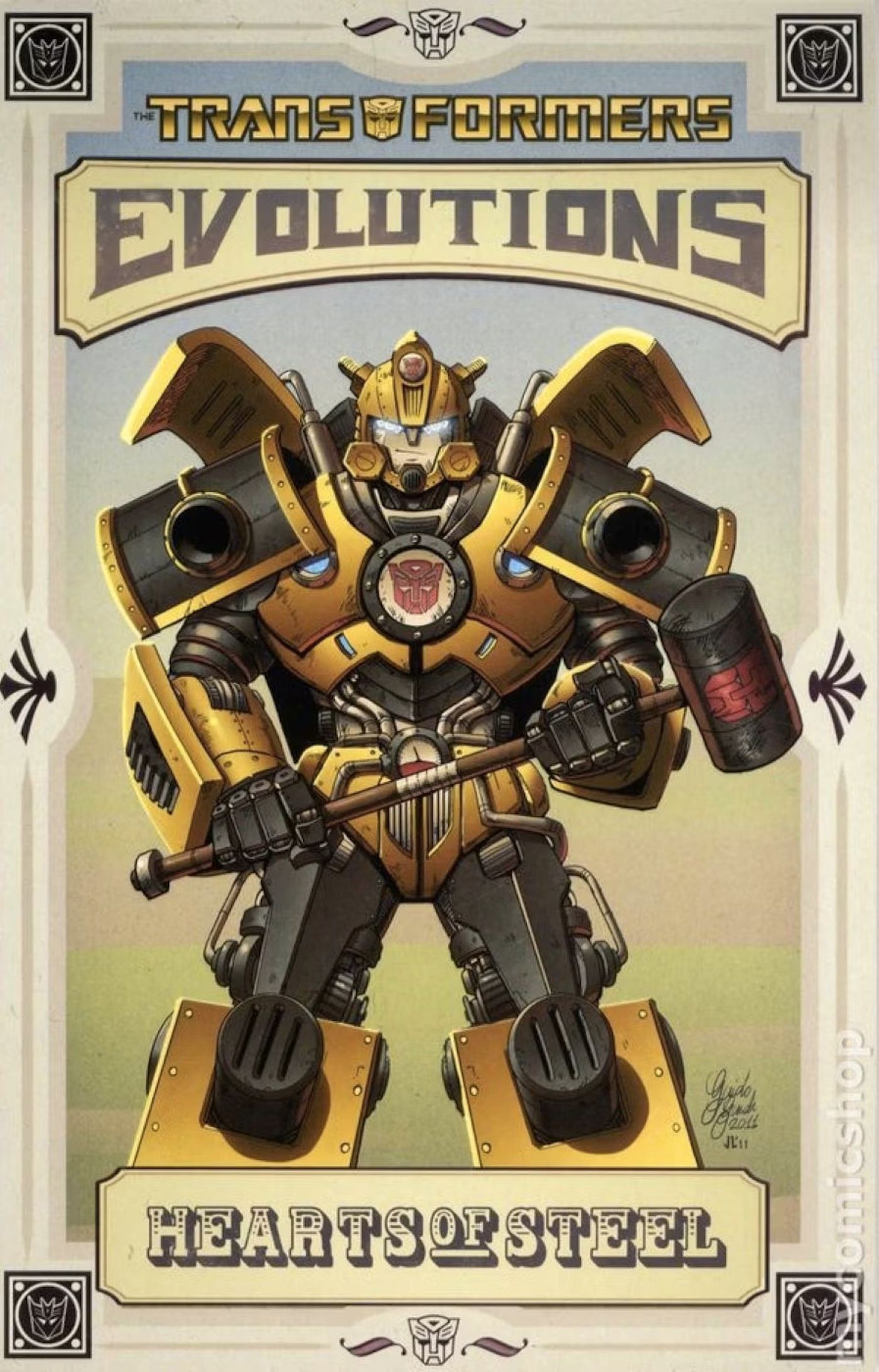 Bumblebee Hearts of Steel