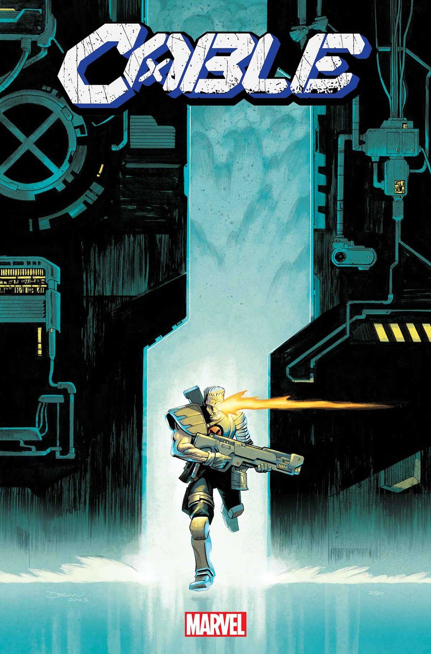 Cable #1 Fabian Shalvey Variant Cover