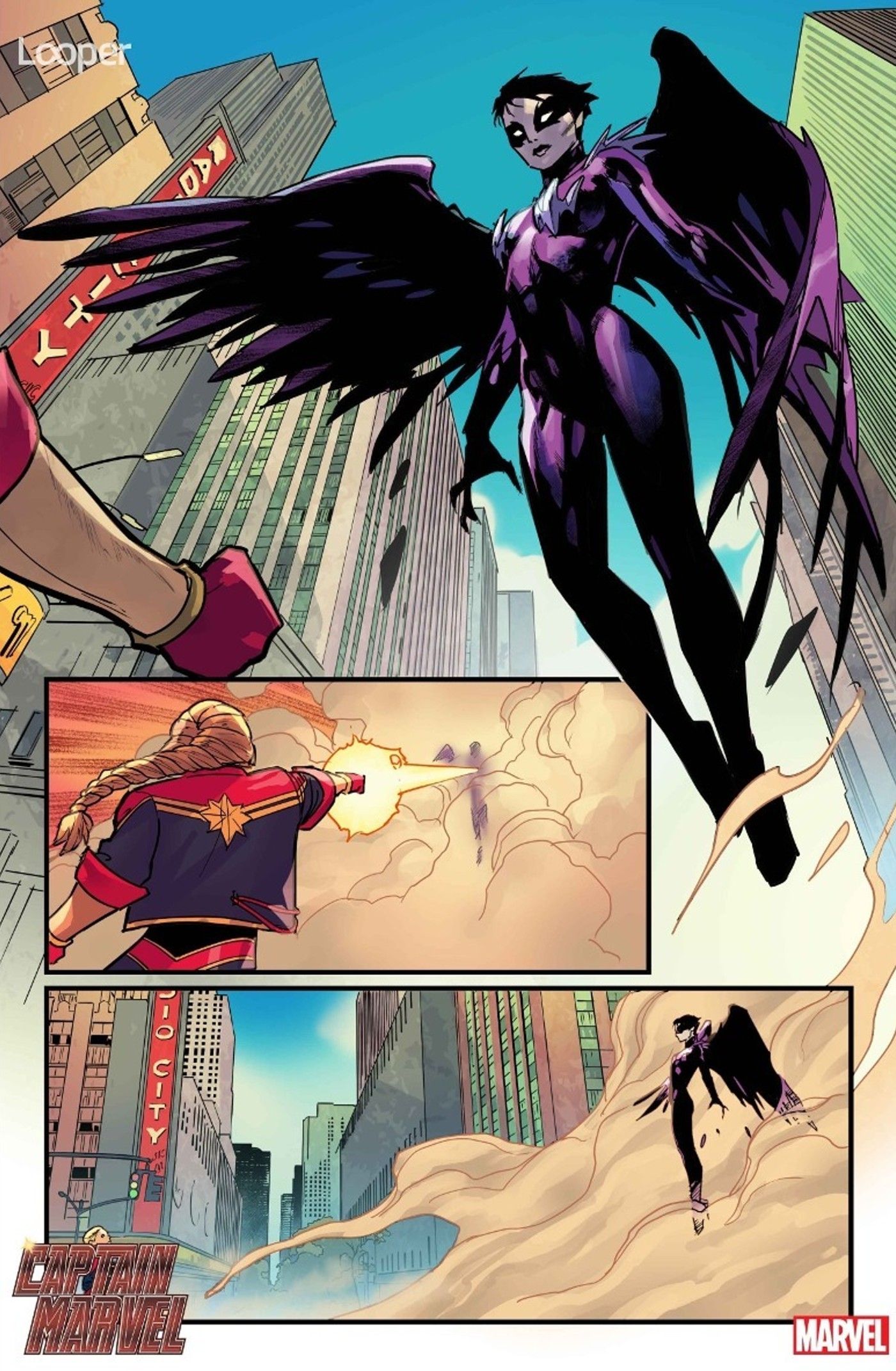 CAPTAIN MARVEL 1 PREVIEW PAGE 2 A