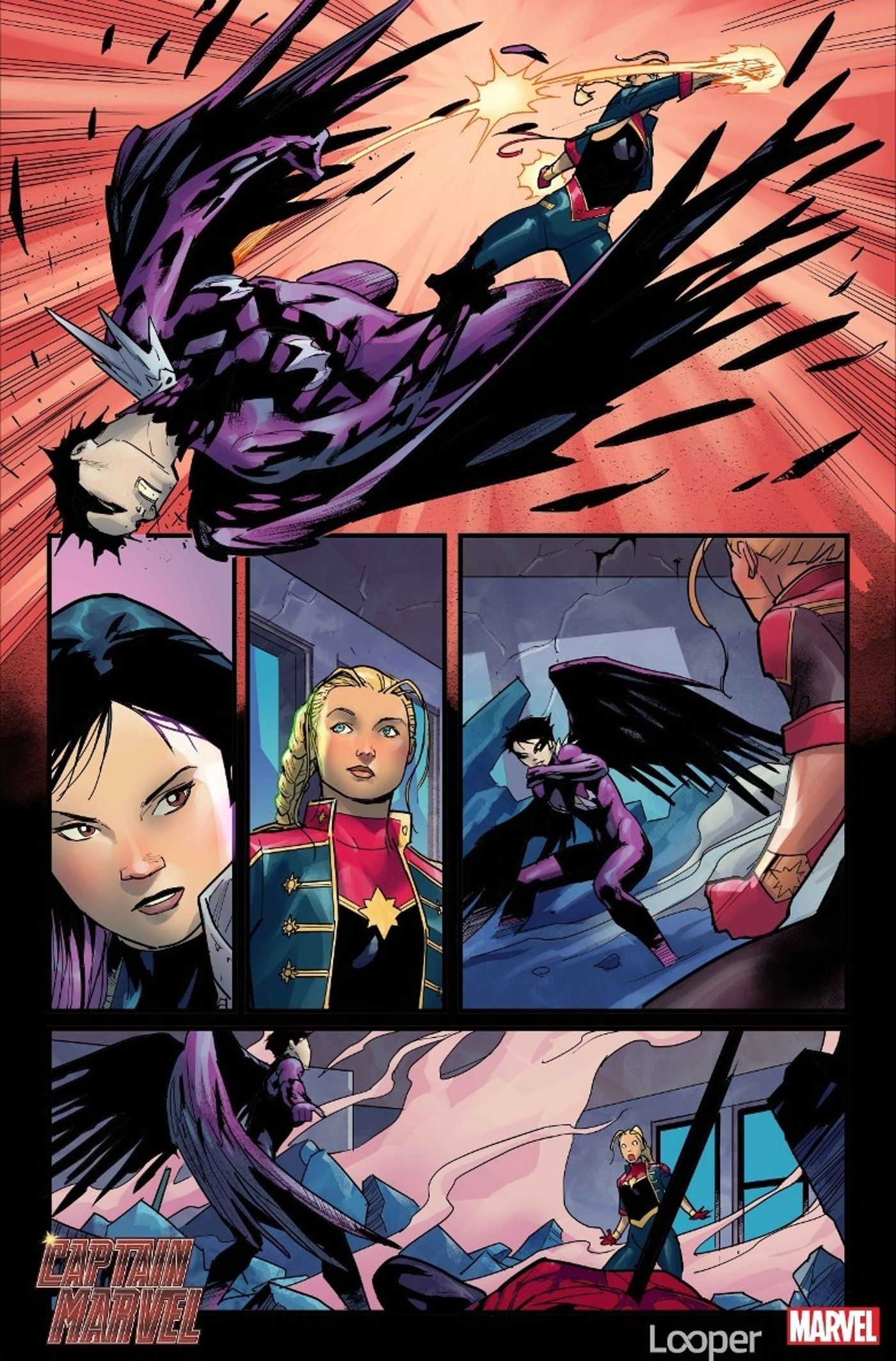 CAPTAIN MARVEL 1 PREVIEW PAGE 4