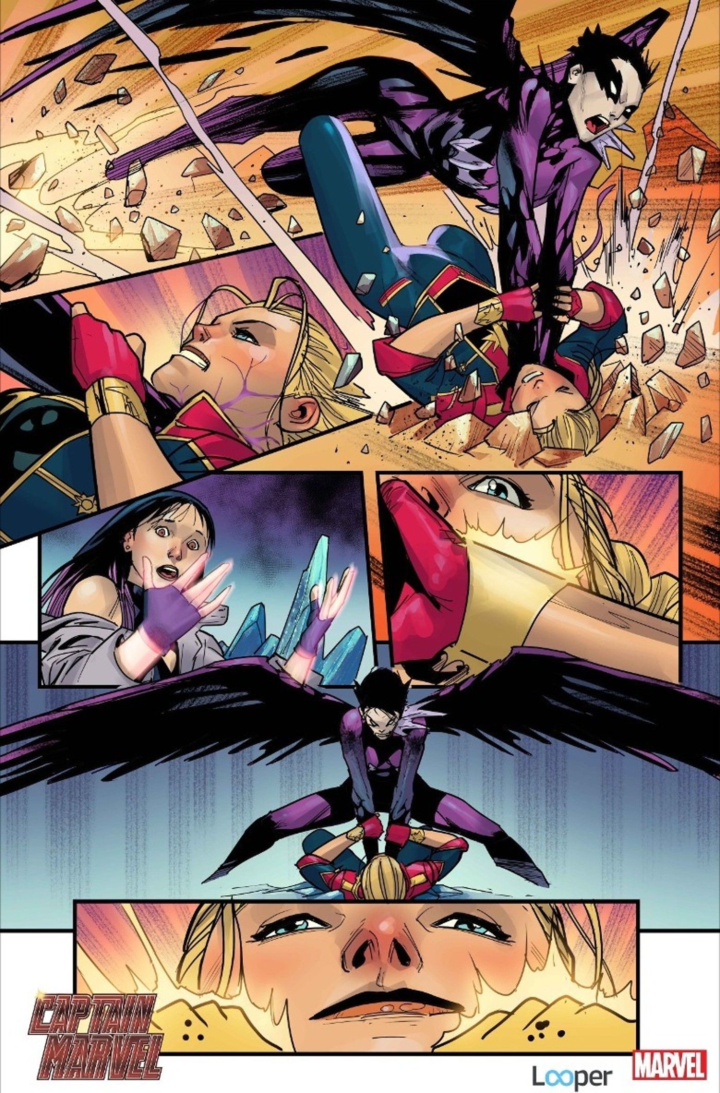 CAPTAIN MARVEL 1 PREVIEW PAGE 5