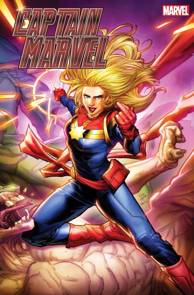 Captain Marvel 1 Rickie Yagawa variant cover