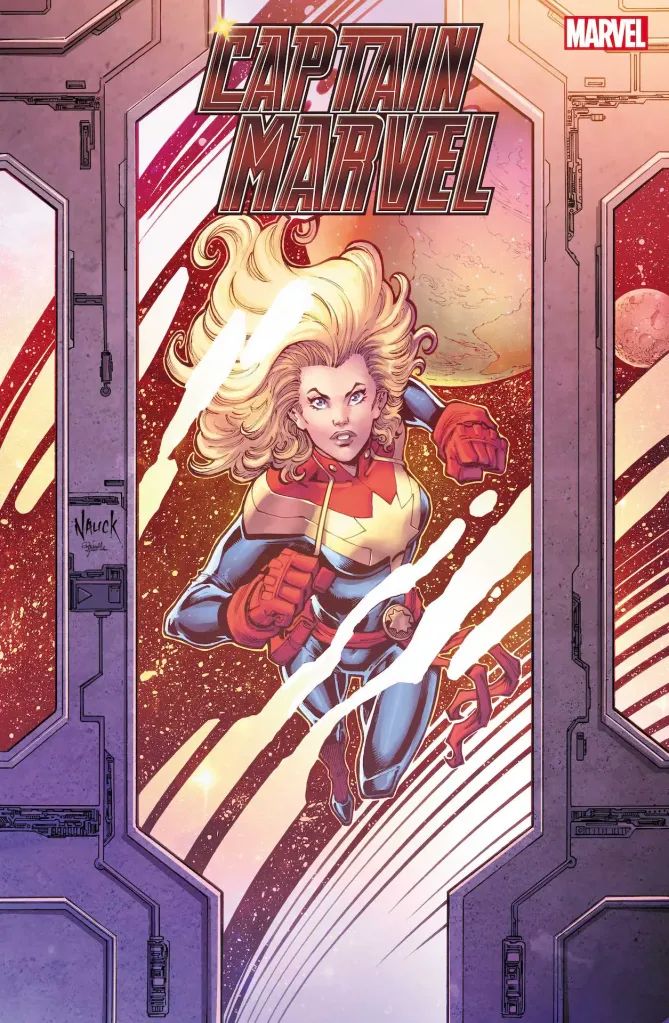 Captain Marvel 1 Todd Nauck variant cover