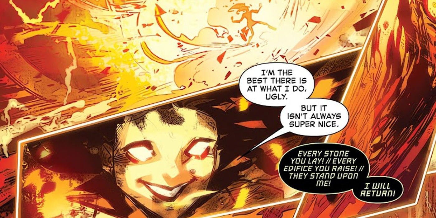 panels from Captain Marvel Assault on Eden #1, carol paraphrases “I’m the best there is at what i do”