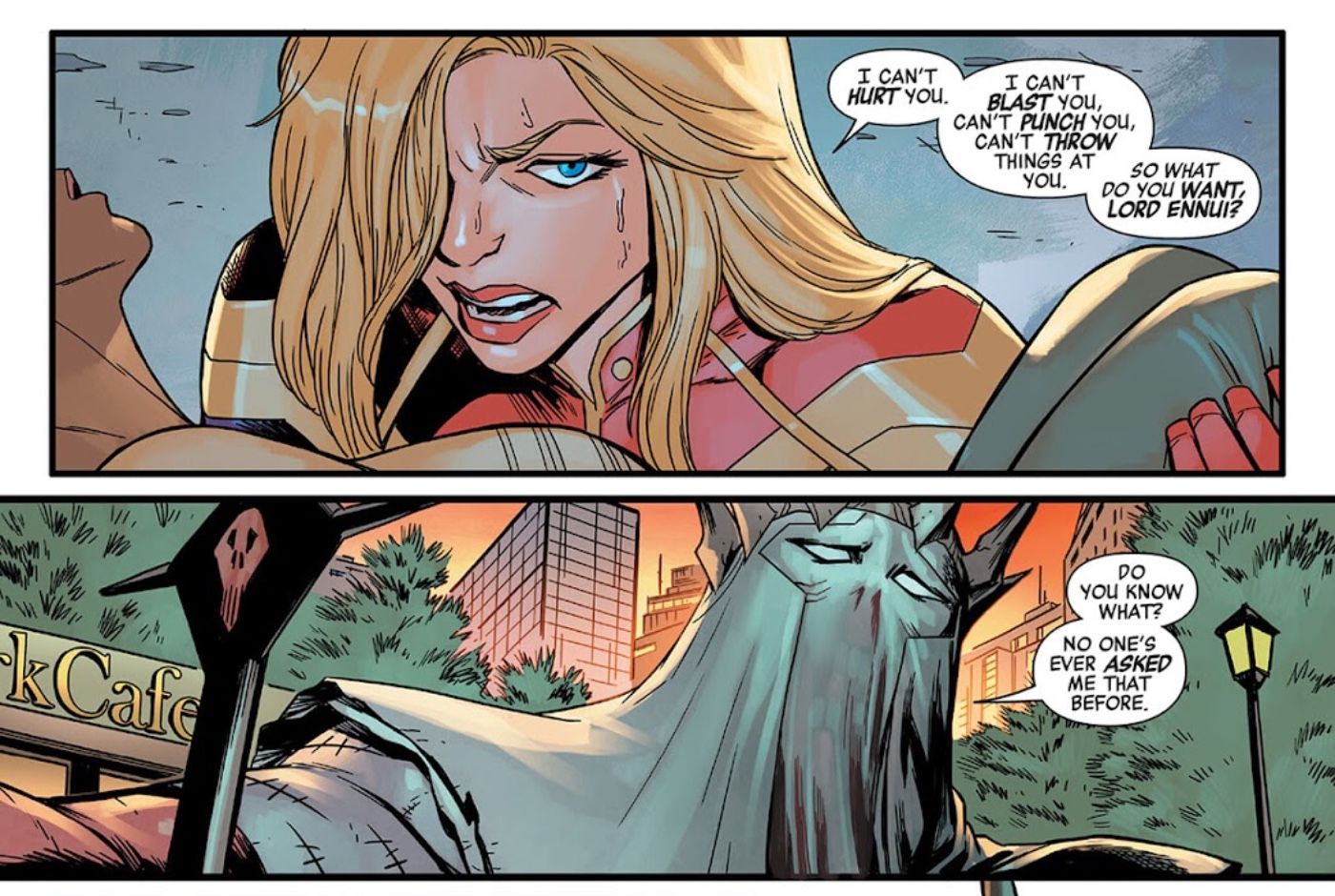 Captain Marvel Powers Fail