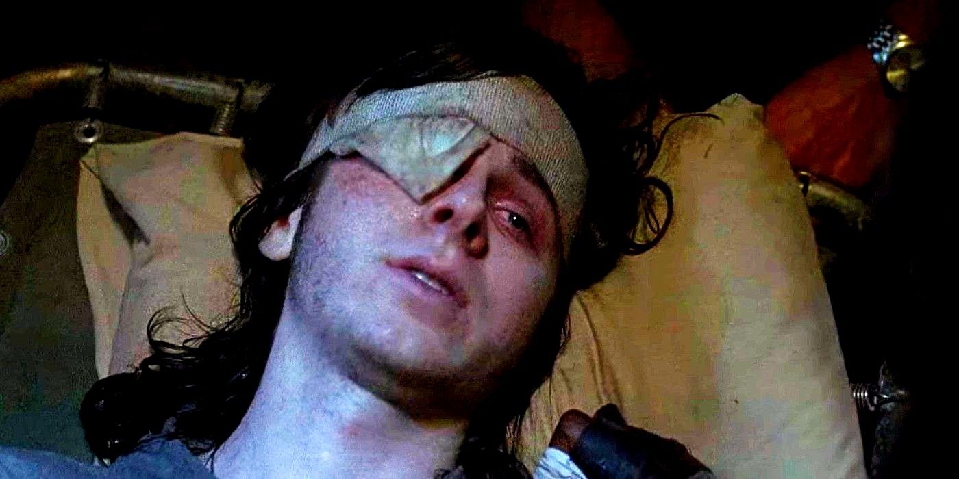 Carl Grimes Dying in The Walking Dead Season 9 Episode 8