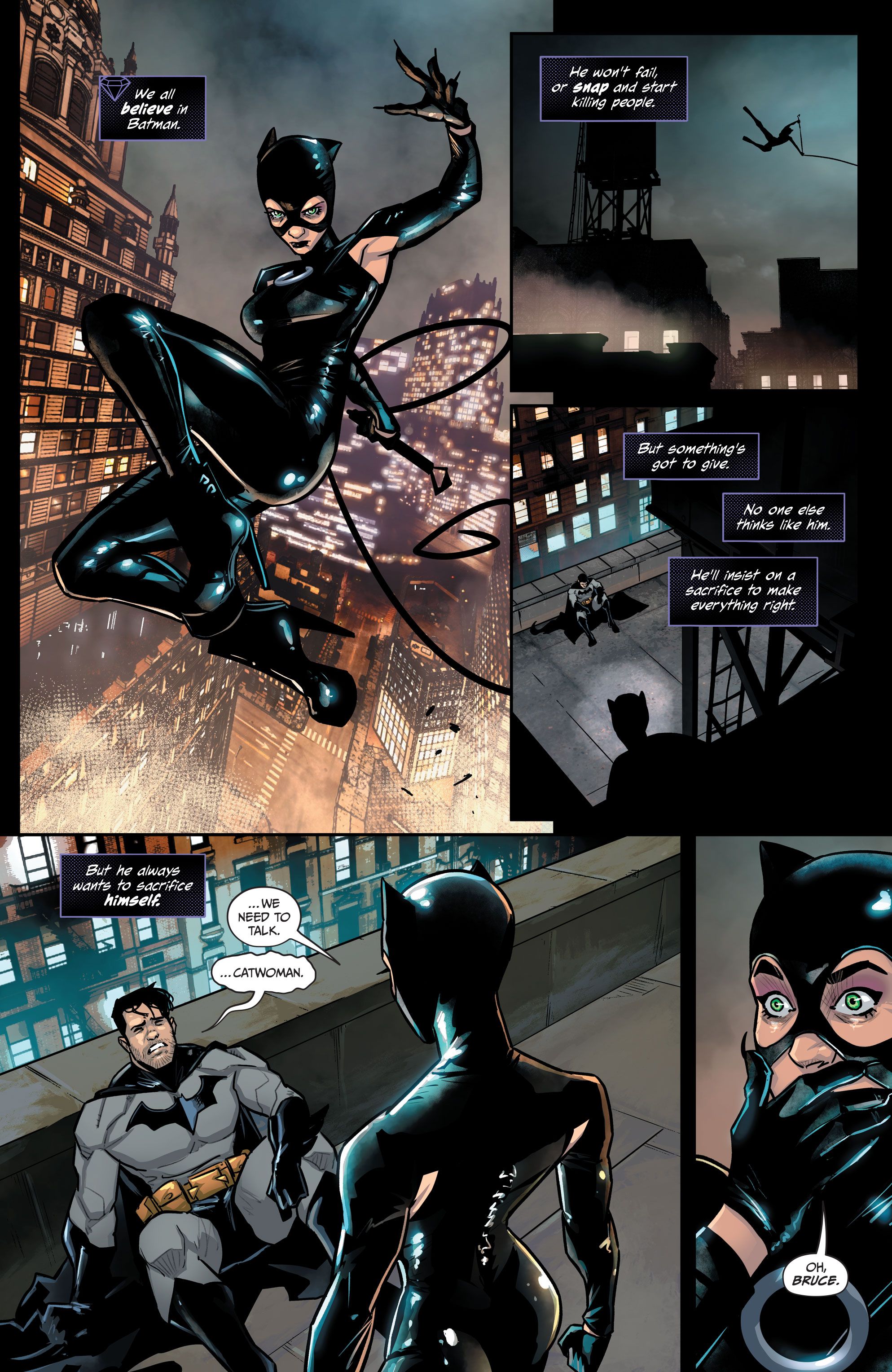 Catwoman 58 Gotham War pt 5 preview 1