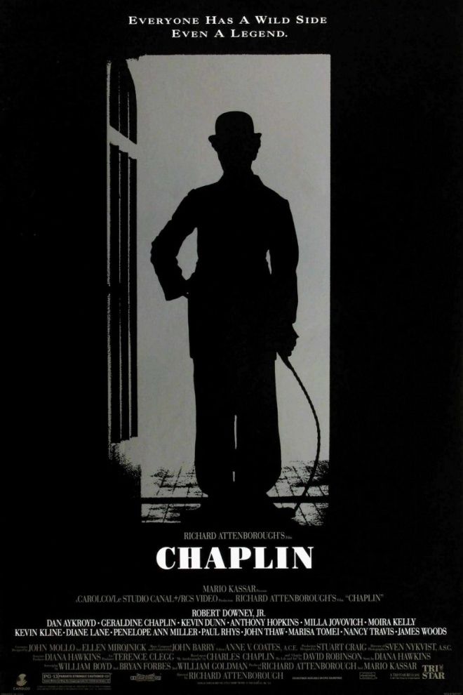 Chaplin 1992 Movie Poster