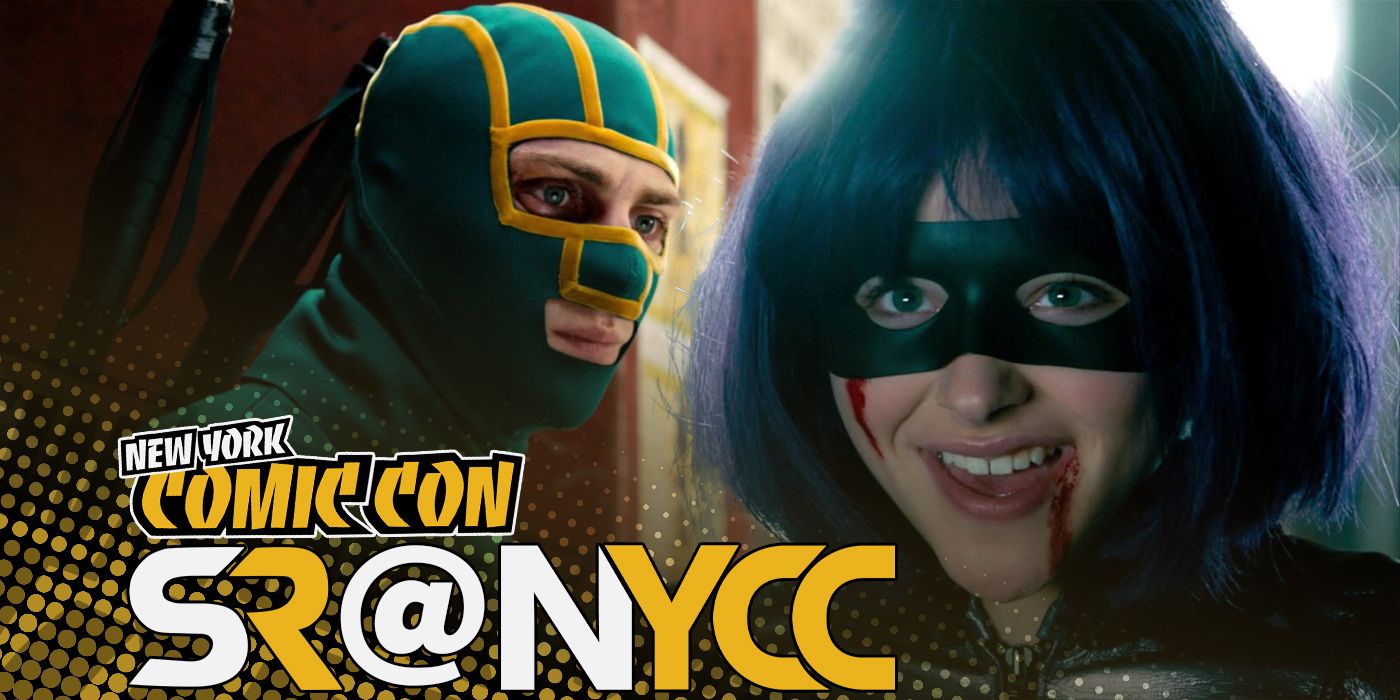 Chloe Grace Moretz and Aaron Taylor-Johnson in Kick-Ass 2