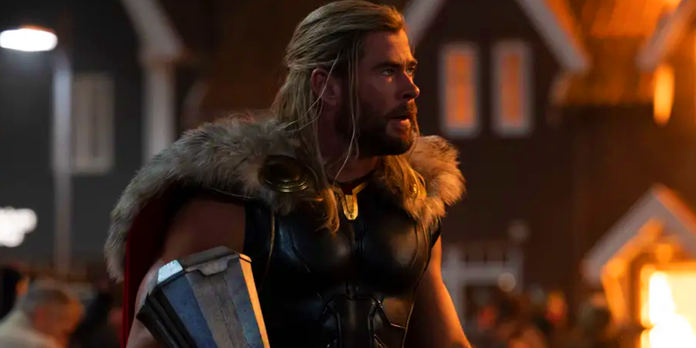 Chris Hemsworth in Thor Love and Thunder's New Asgard
