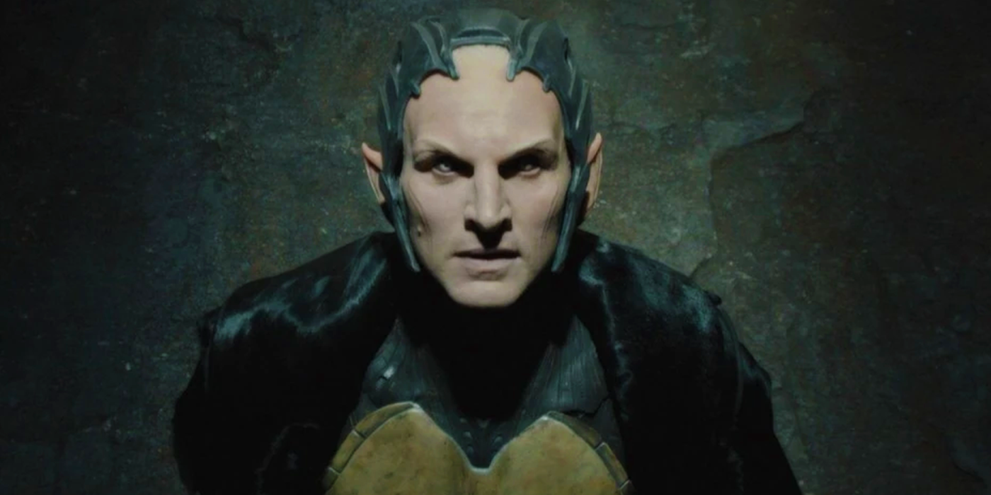 Christopher Eccleston as Malekith the Dark Elf in Thor The Dark World