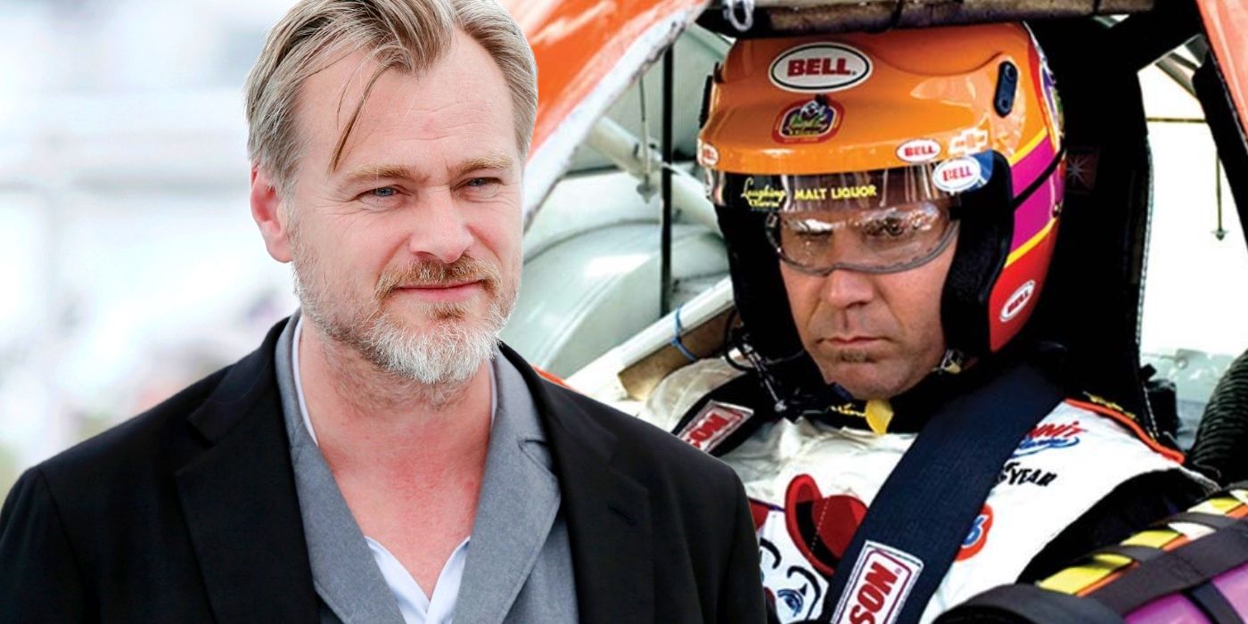 Christopher Nolan and Will Ferrell in Talladega Nights
