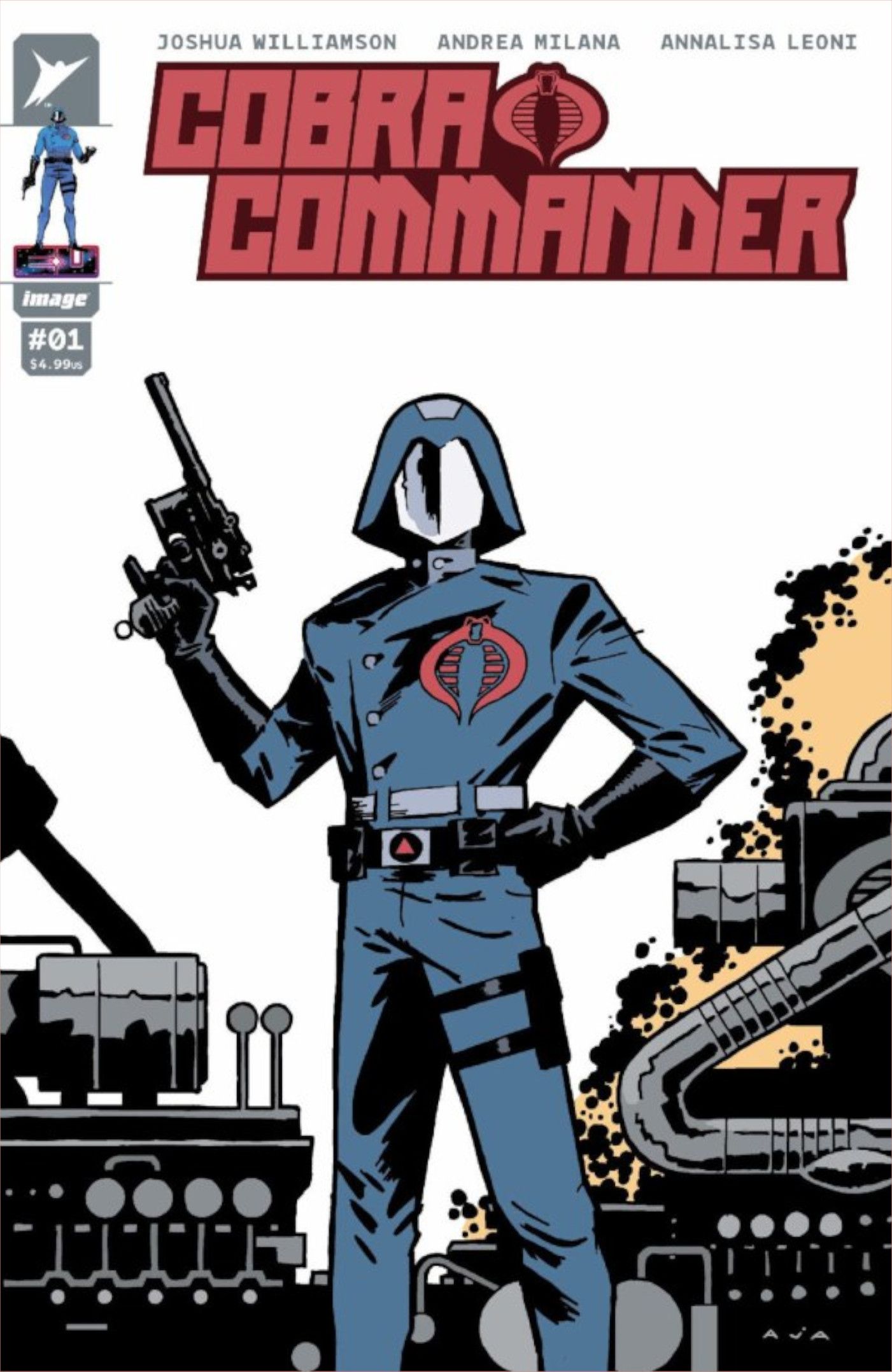 Cobra Commander #1 Variant Cover by David Aja