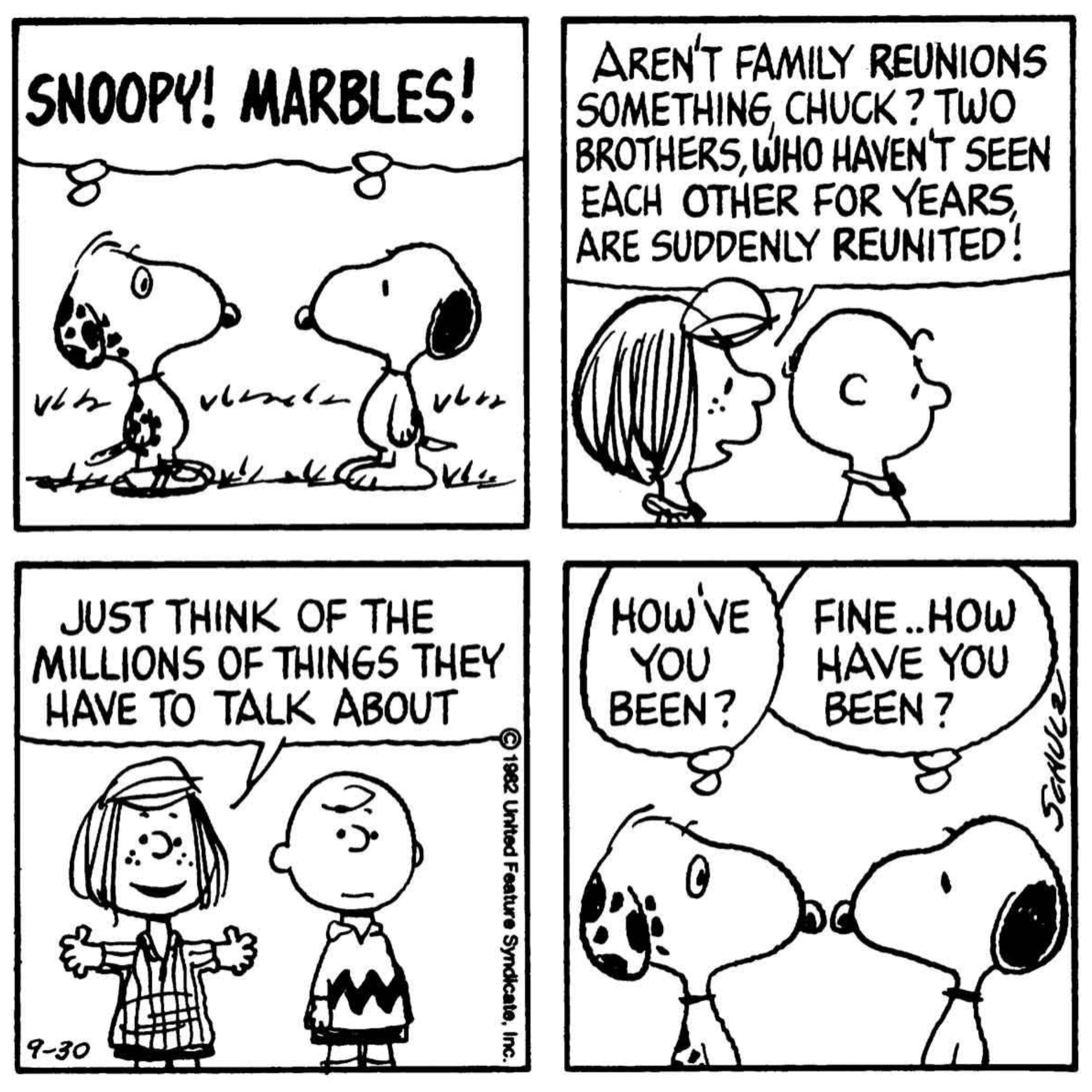 Snoopy and Marbles Peanuts