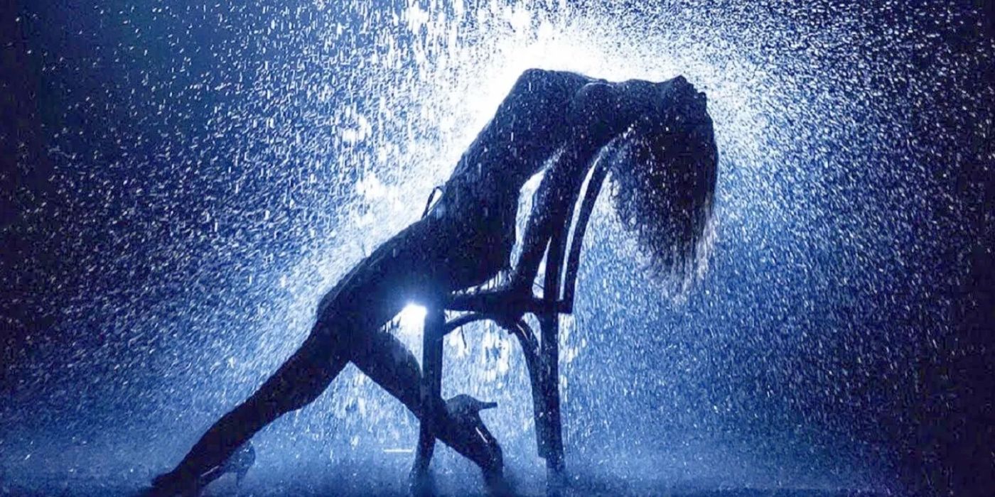 Jennifer Beals as Alex in the iconic rain scene in Flashdance