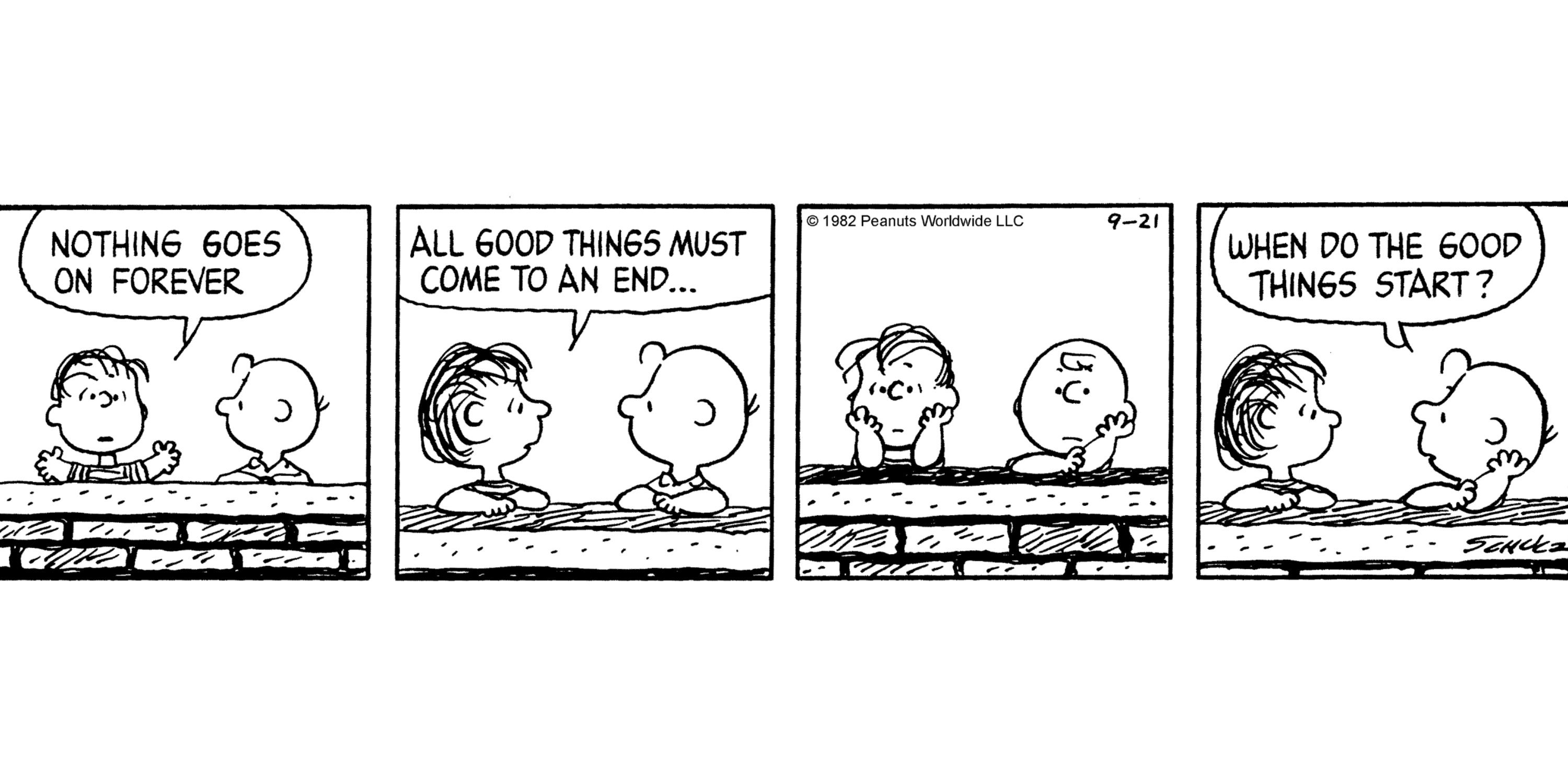 Linus and Charlie Brown Peanuts