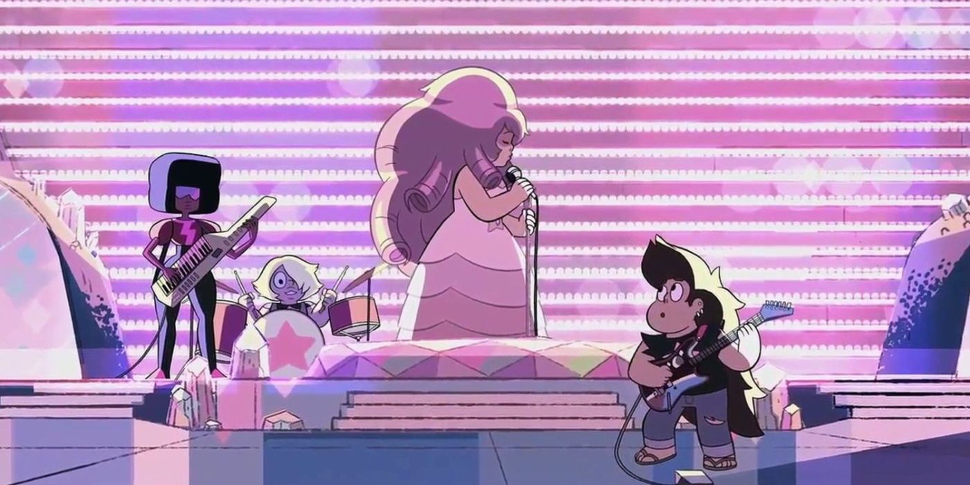 A band playing in Steven Universe