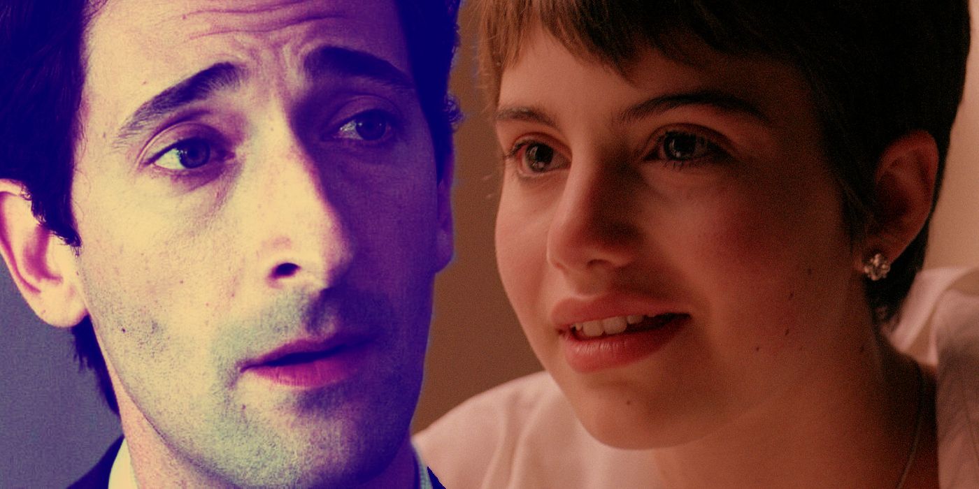 Collage of Adrien Brody and Sami Gayle in Detachment.