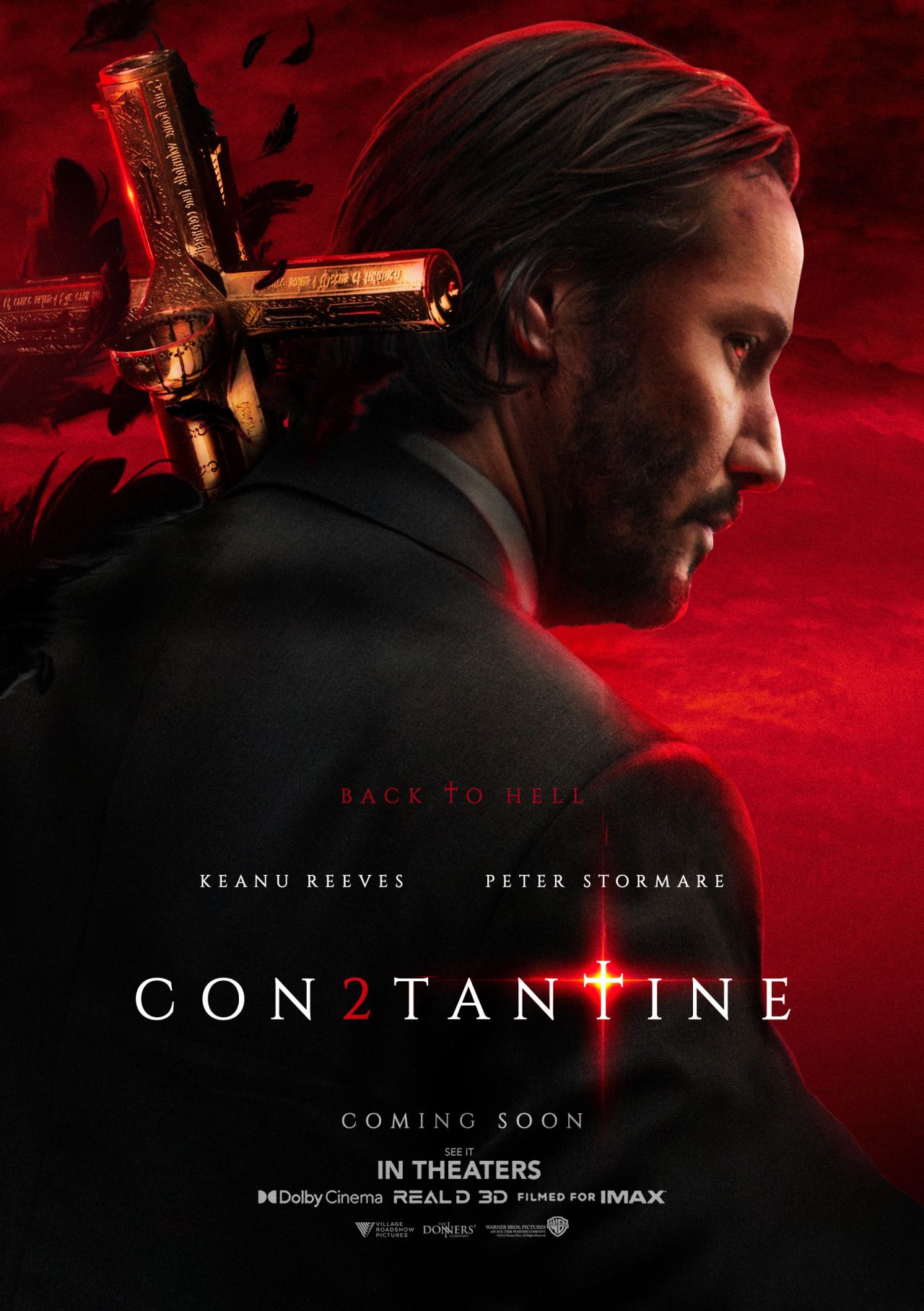 Keanu Reeves & Peter Stormare Reunite For Constantine 2 In DC Fan Poster