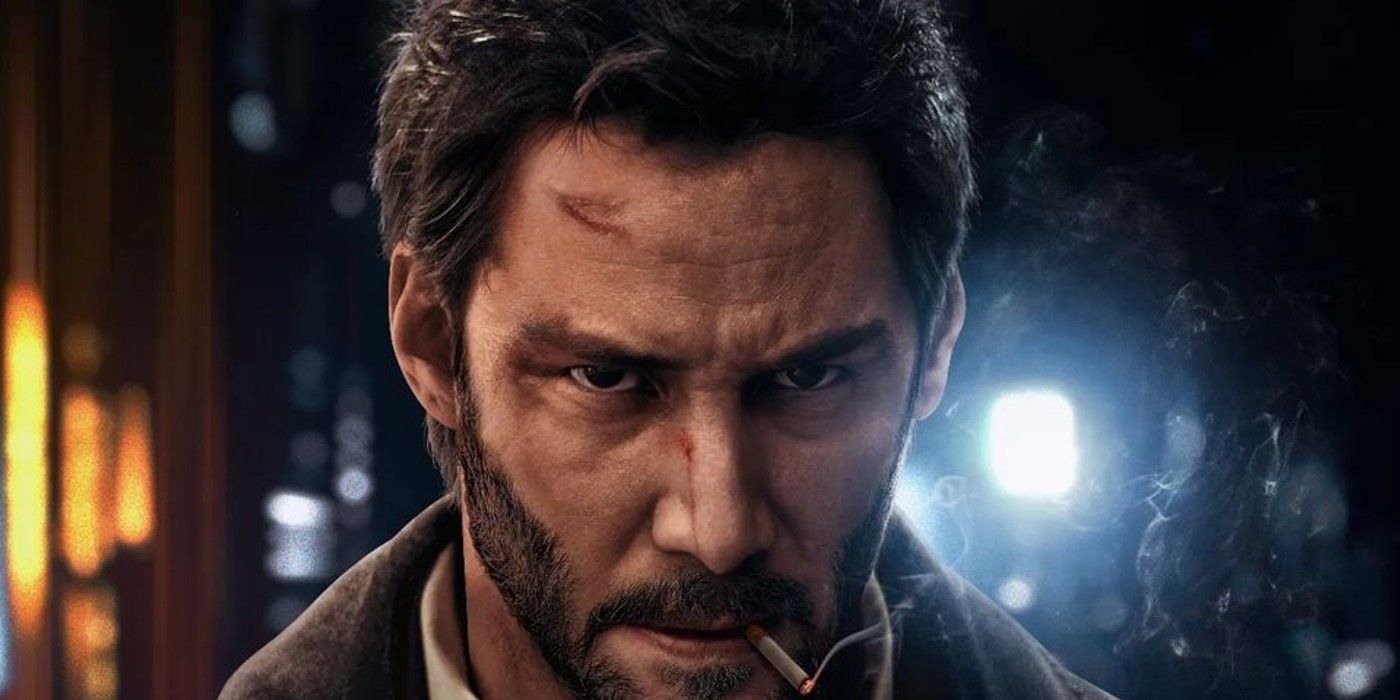 Constantine 2 fan poster with an older Keanu Reeves.