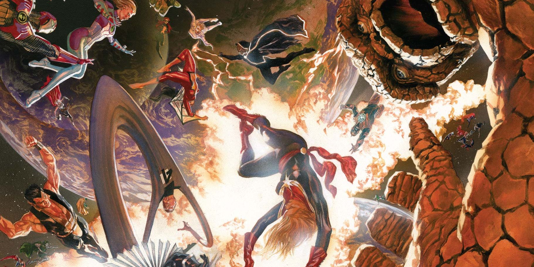 The cropped cover of Secret Wars (2015) #1