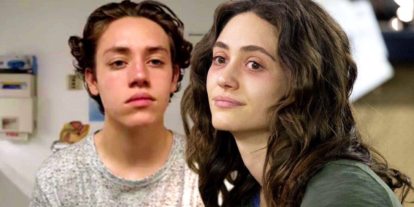 Custom image of Carl and Fiona Gallagher in Shameless