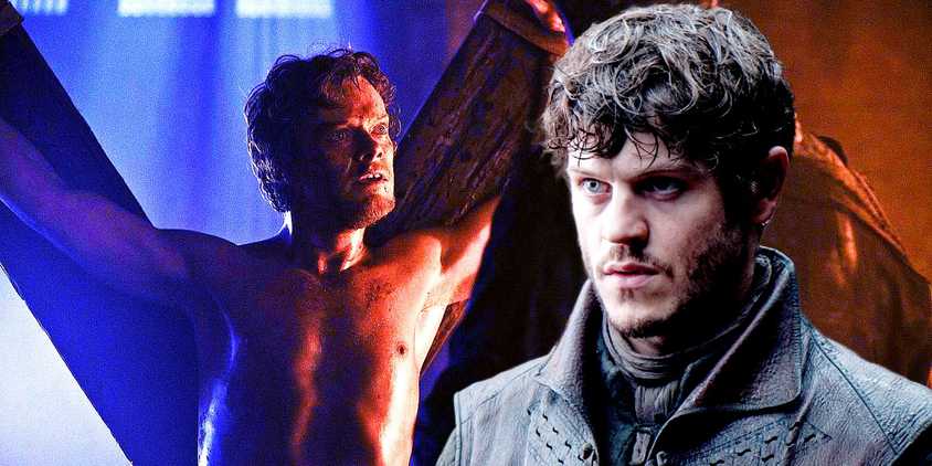 Custom image of Theon Greyjoy and Ramsay Bolton in Game of Thrones