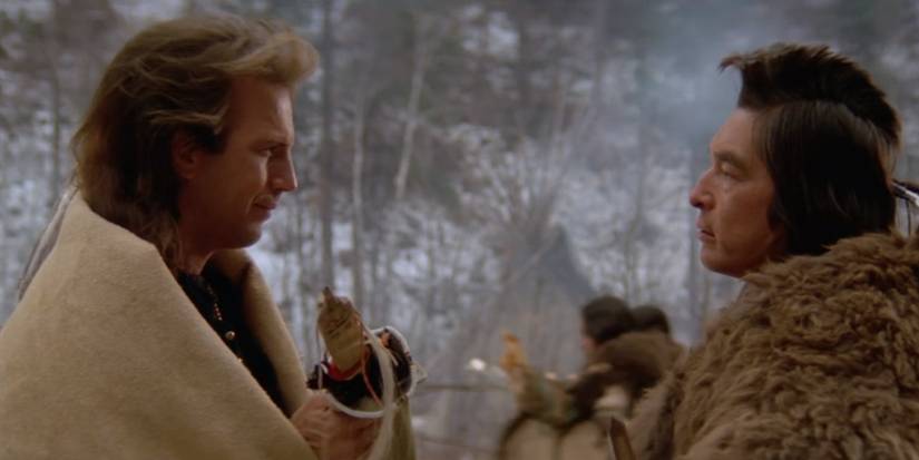 Dances With Wolves John Kicking Bird and Dunbar