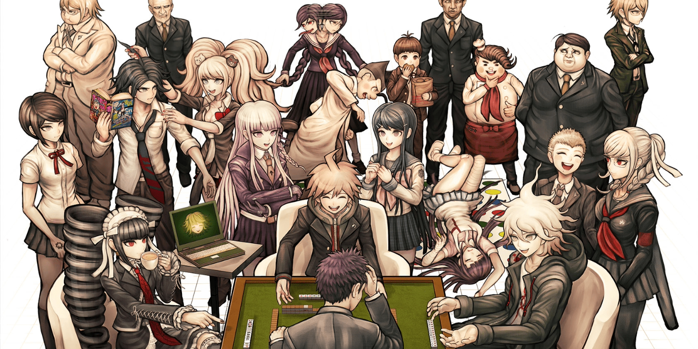 Danganronpa The Animation Anime Official Art