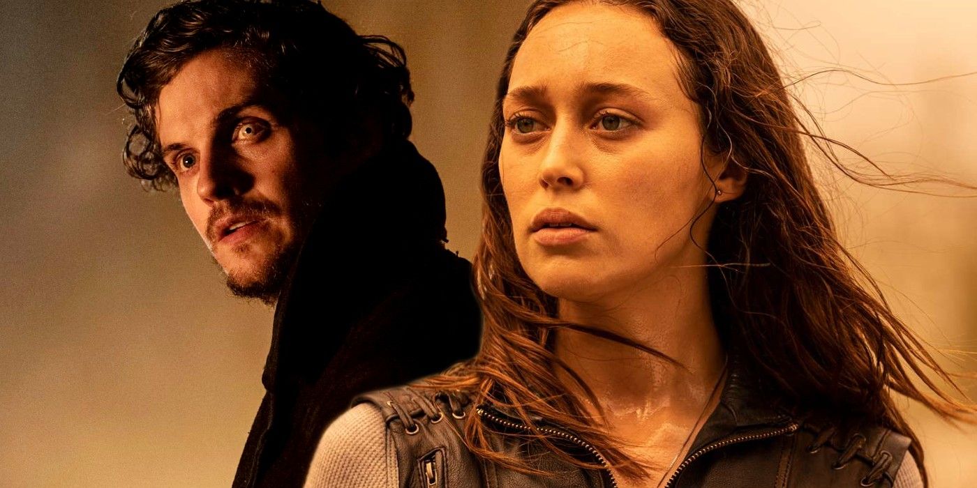 Daniel Sharman as Troy and Alycia Debnam Carey as Alicia in Fear The Walking Dead