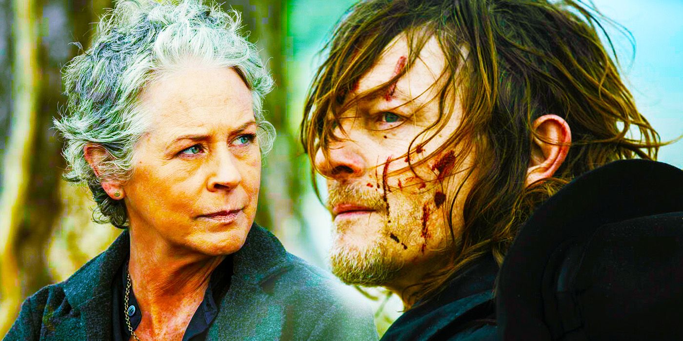 Daryl in Daryl Dixon episode 6 and Carol in The Walking Dead