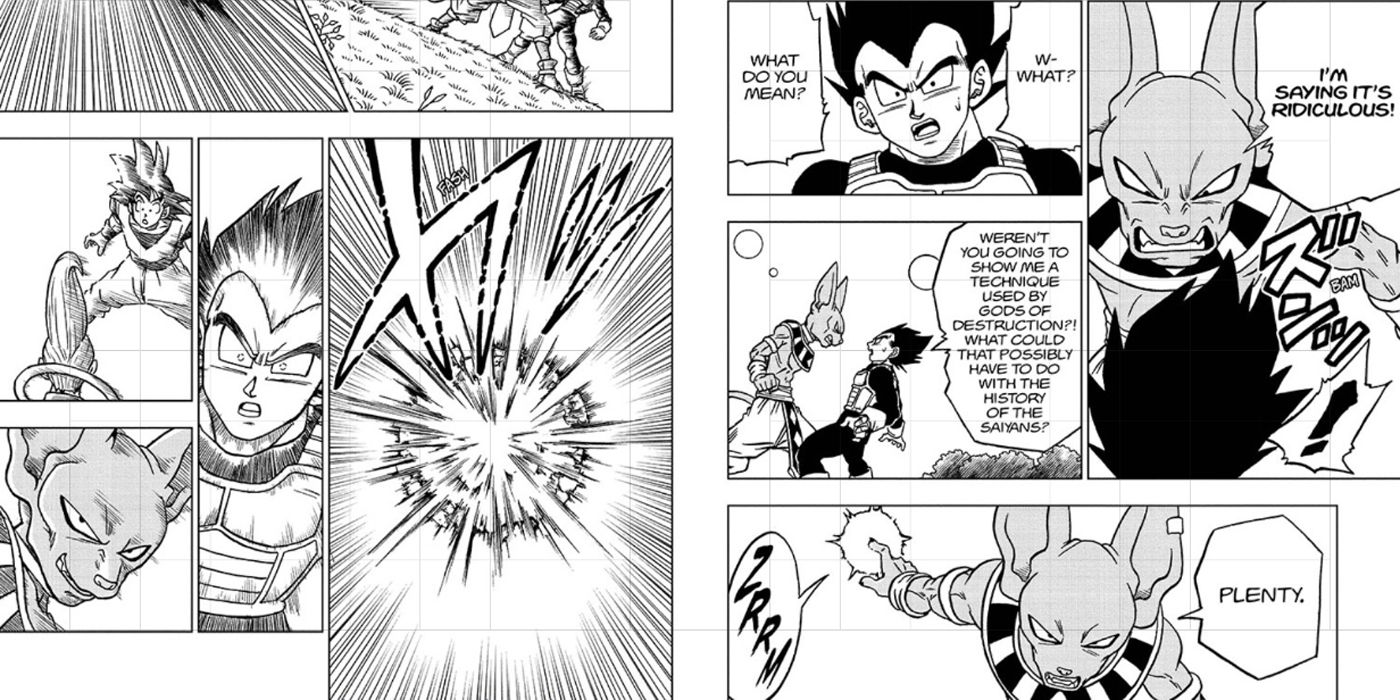 Dragon Ball Super:-Vegeta and Beerus Discuss Saiyans in relation to Ultra Ego.