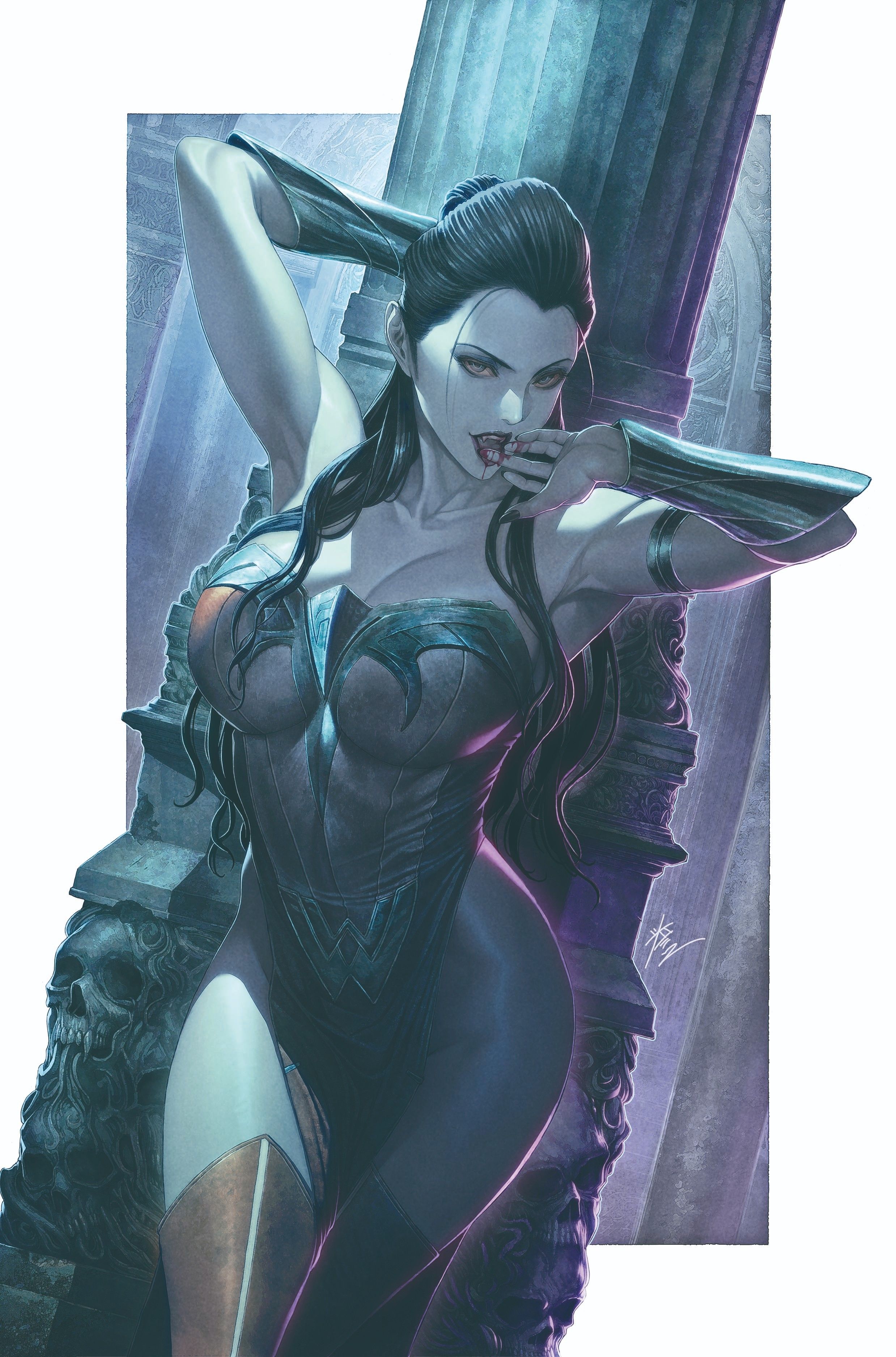 dc vs vampires world war V 1 preview