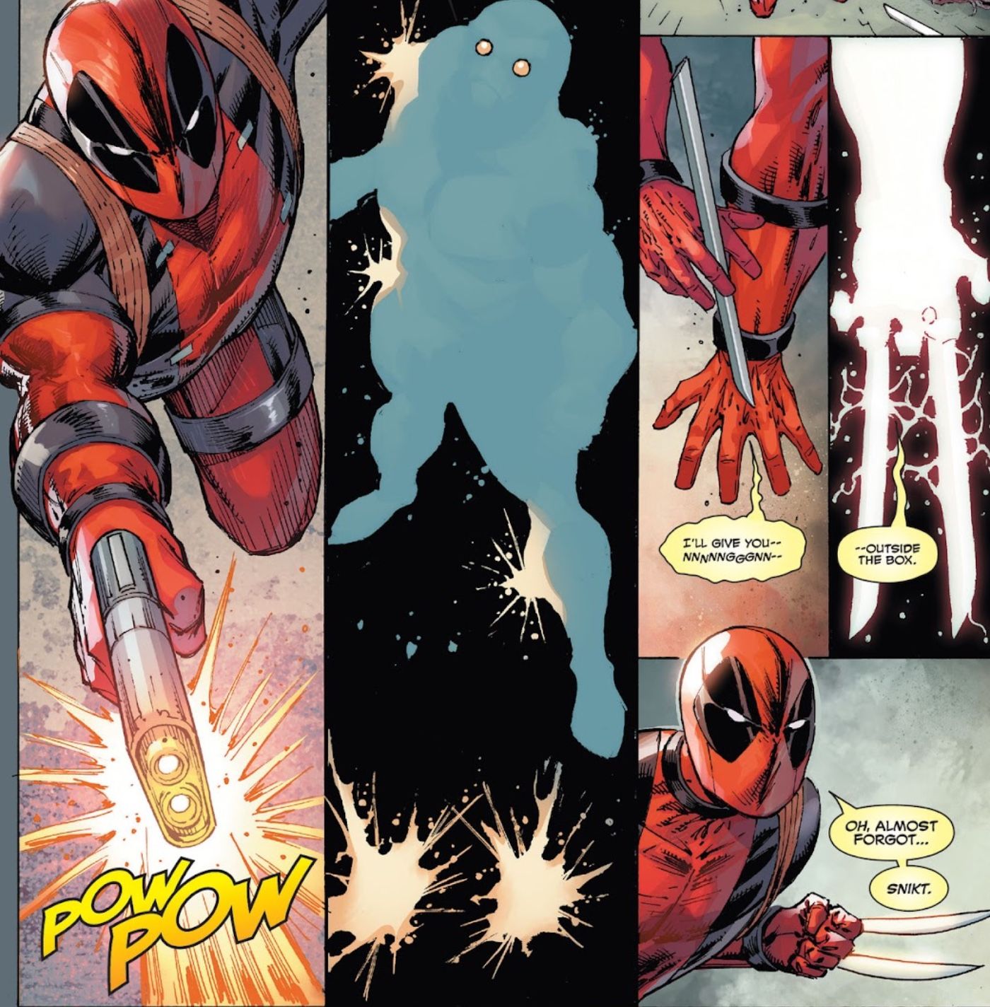 Deadpool Uses Wolverine Claws
