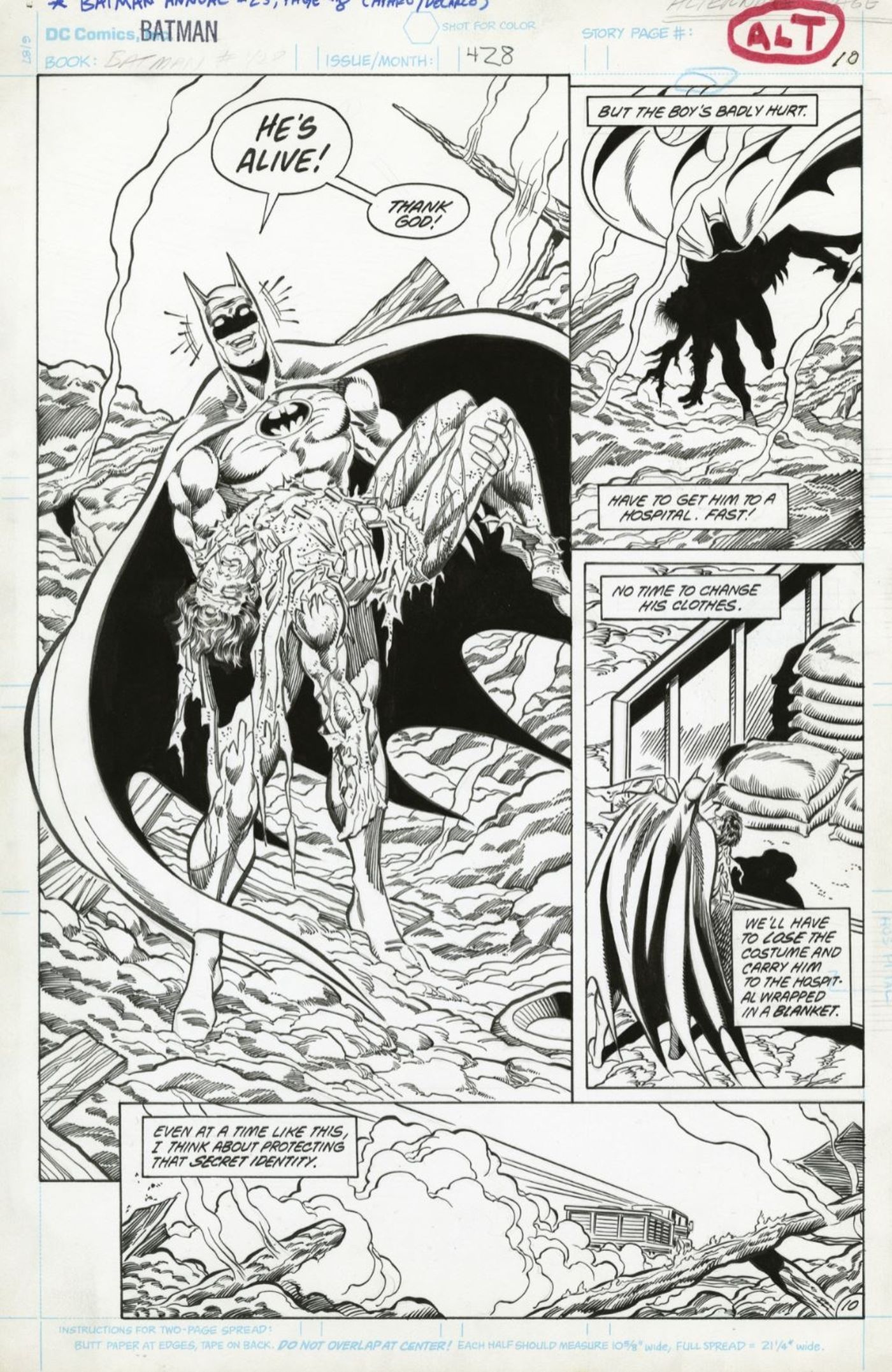 Death in the Family Alternate Ending Jason Lives DC
