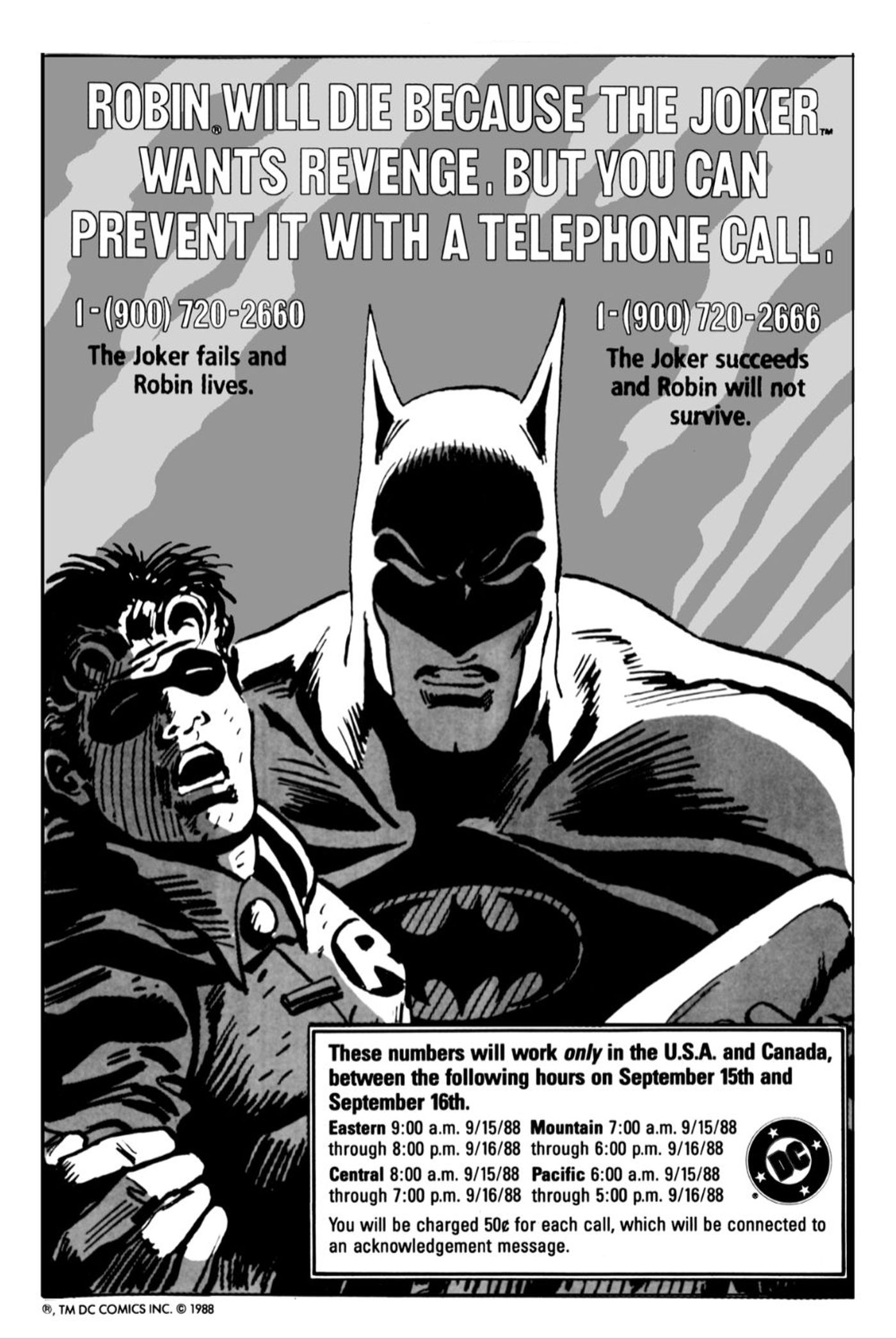 Death in the Family Fan Vote Poster DC