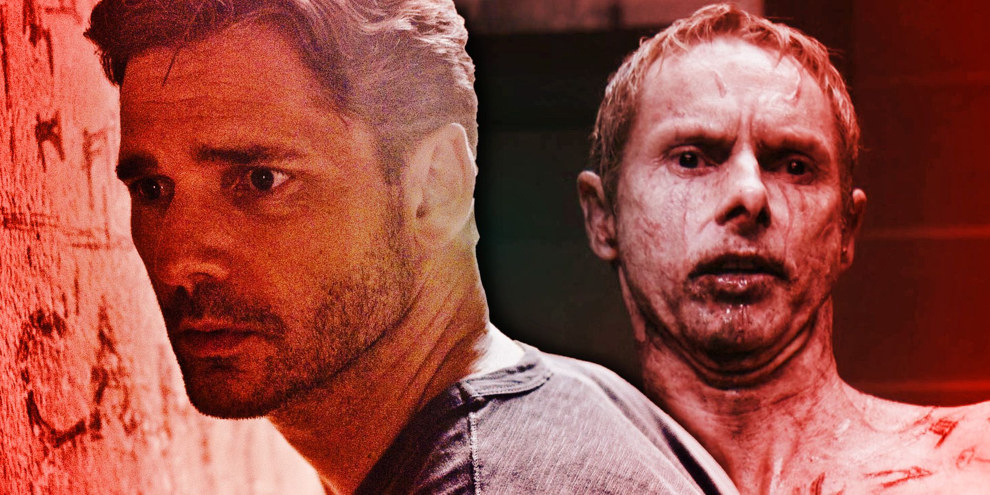 Eric Bana and Sean Harris in Deliver Us from Evil.